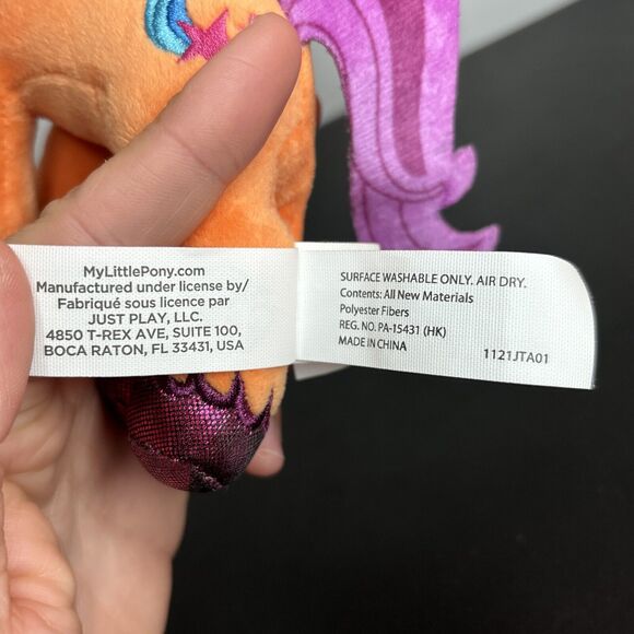 2021 MY LITTLE PONY A New Generation SUNNY STARSCOUT 6" Pony Plush - Picture 7 of 7